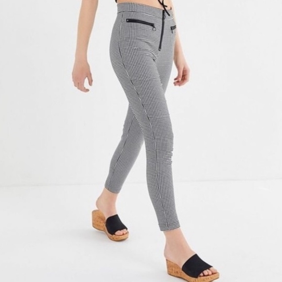 Urban Outfitters Pants - URBAN OUTFITTERS Susie Gingham Zip Front Pants